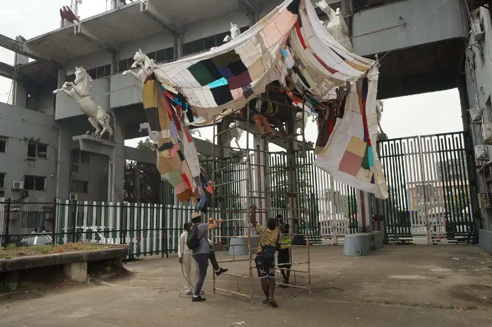 Behind the Scenes Lagos Biennial 2024