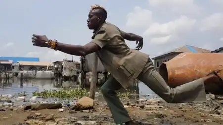 Dele Adeyemo, Black Horizon, film stills, courtesy of the artist 2019